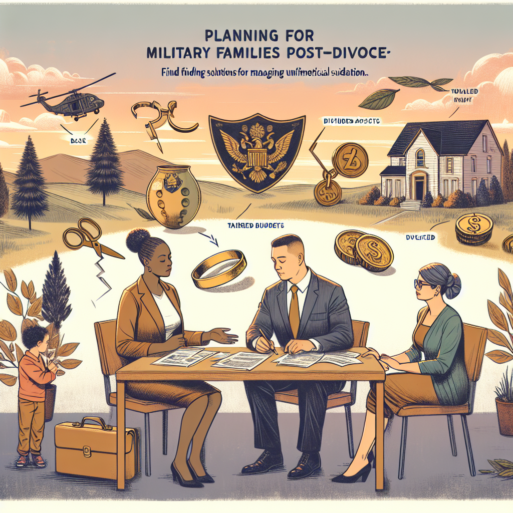Image related to Financial Planning for Military Families Post-Divorce