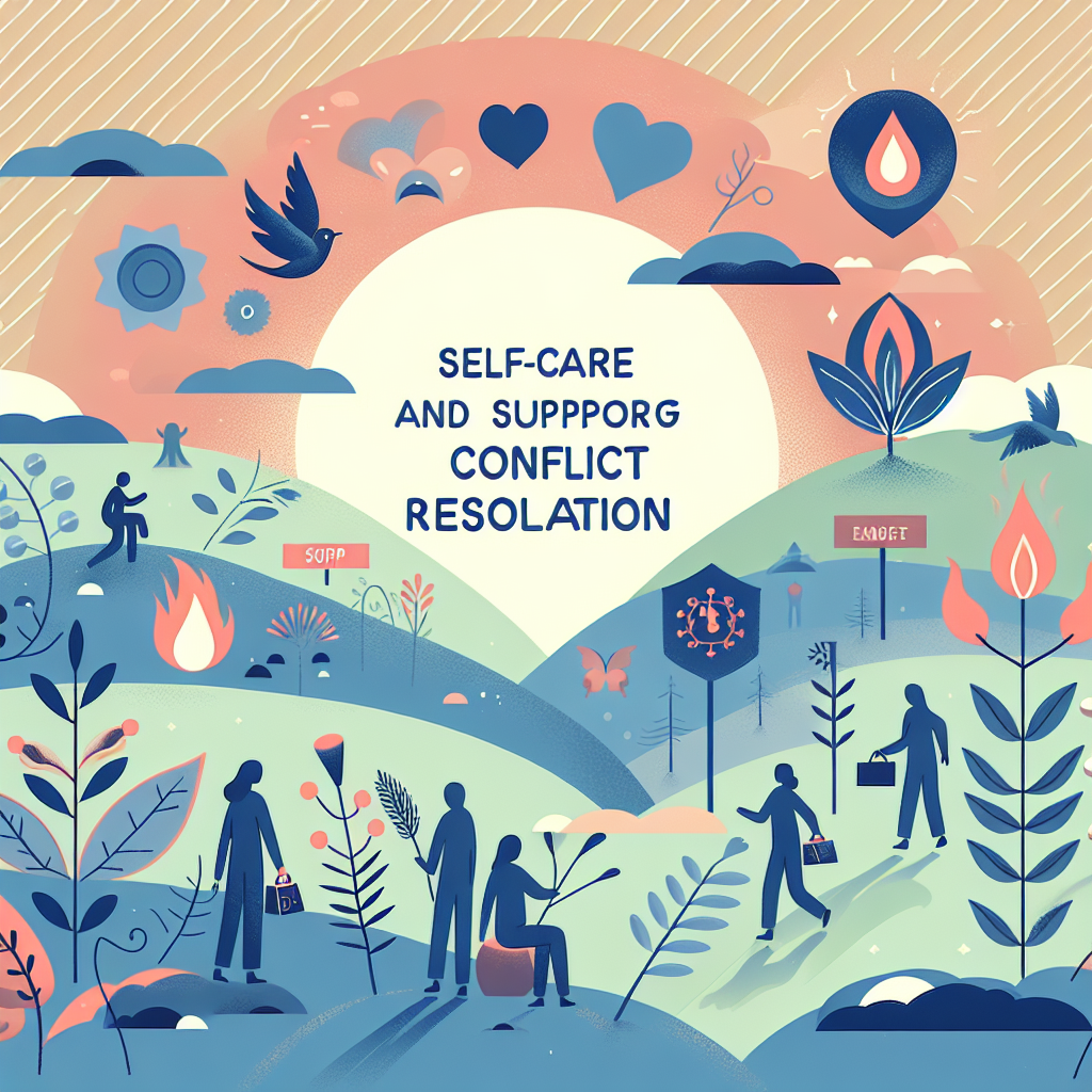Image related to Self-Care and Support During Conflict Resolution