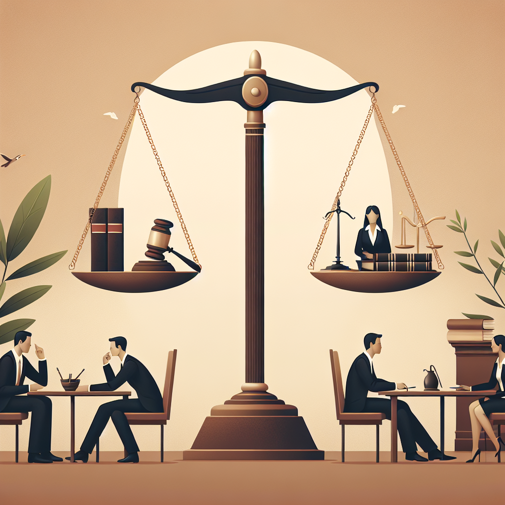 Image related to Pros and Cons of Mediation vs. Litigation