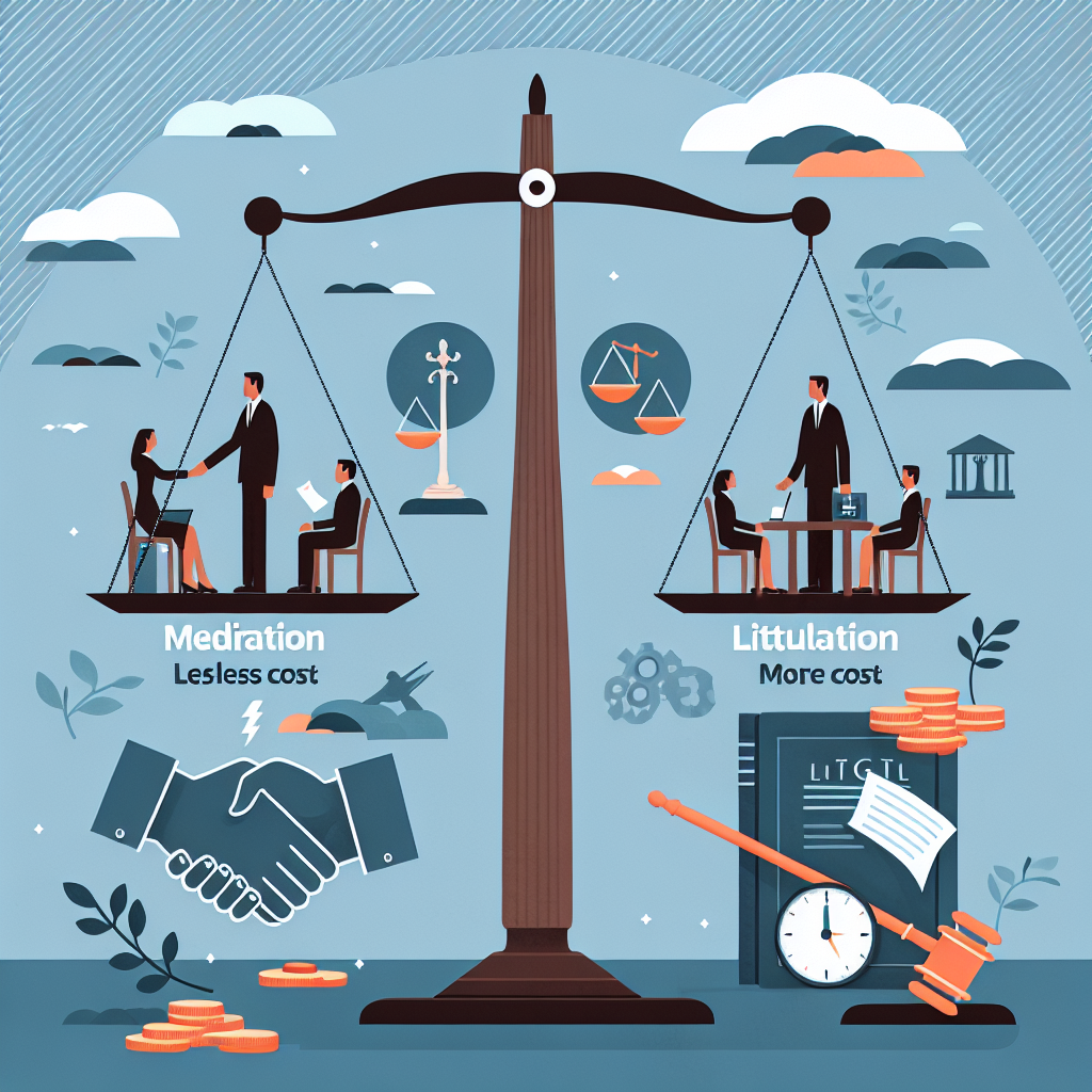Image related to Cost Comparison: Mediation vs. Litigation