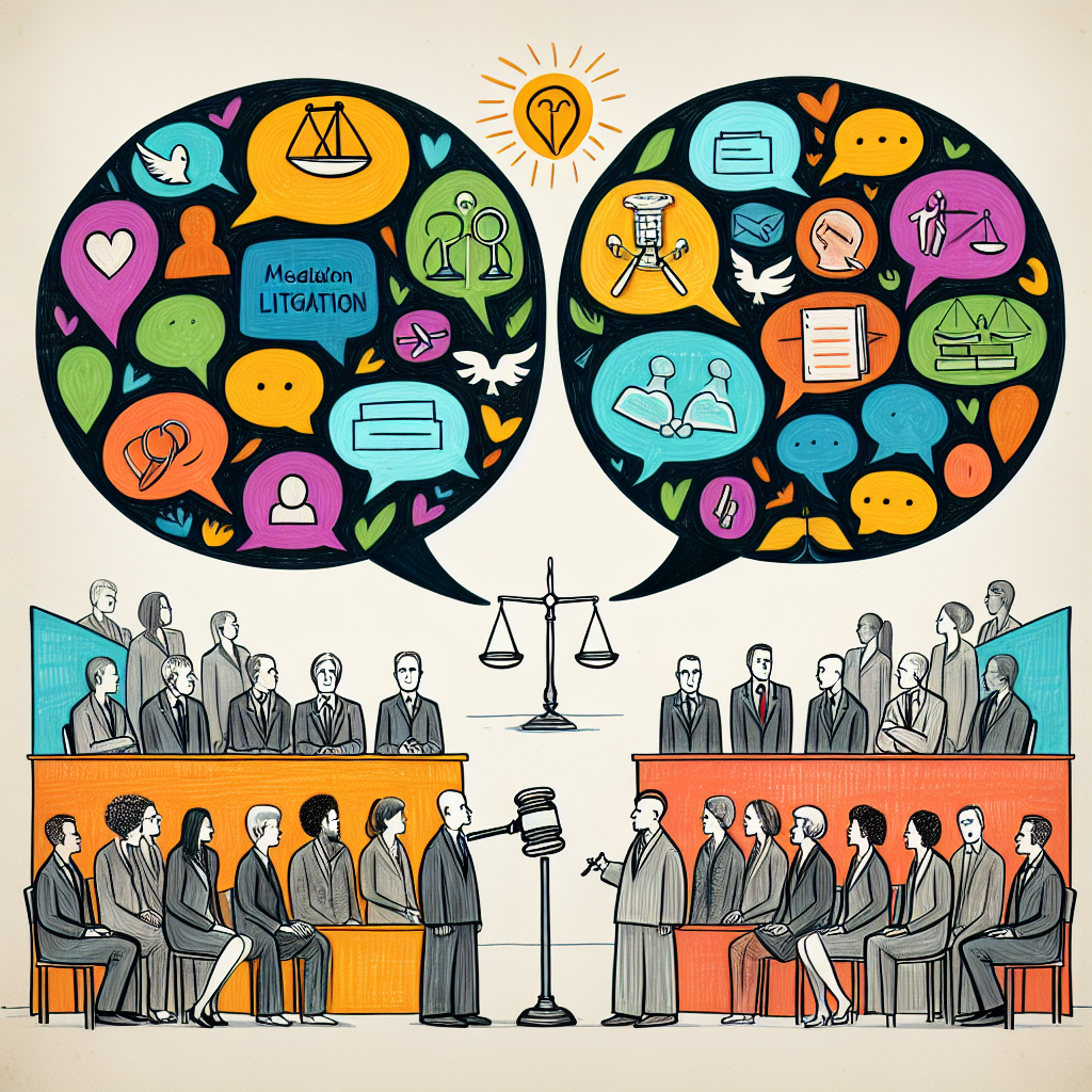 Image related to The Role of Communication in Mediation vs. Litigation