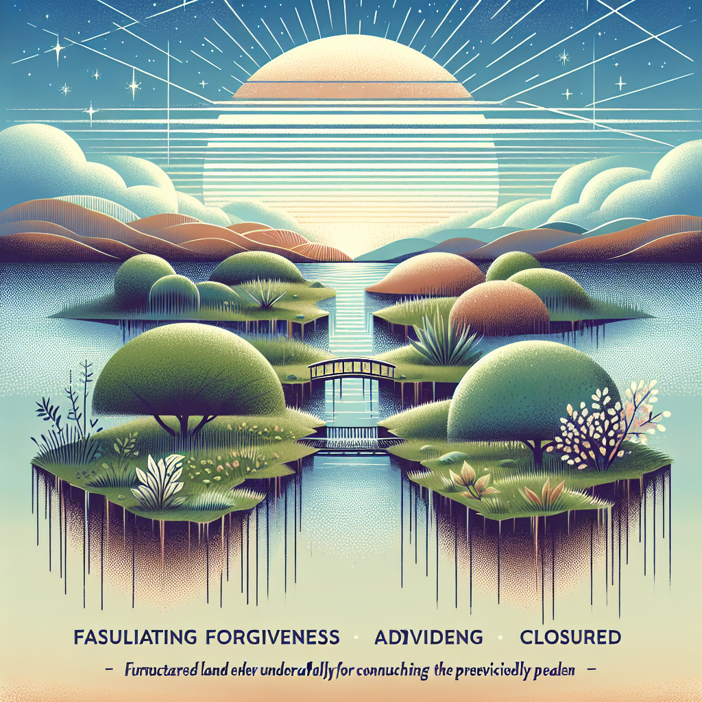 Image related to Facilitating Forgiveness and Closure