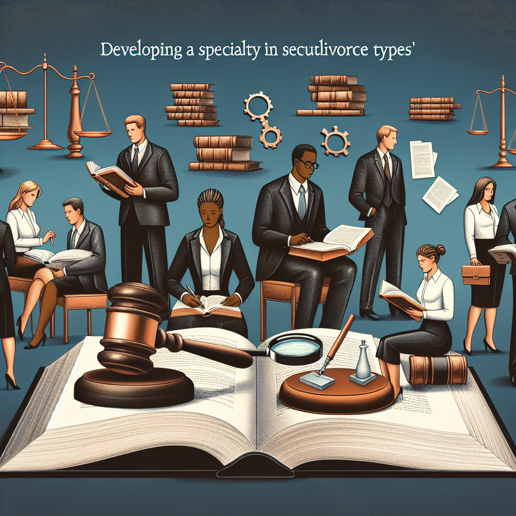 Image related to Developing a Specialty in Certain Divorce Types