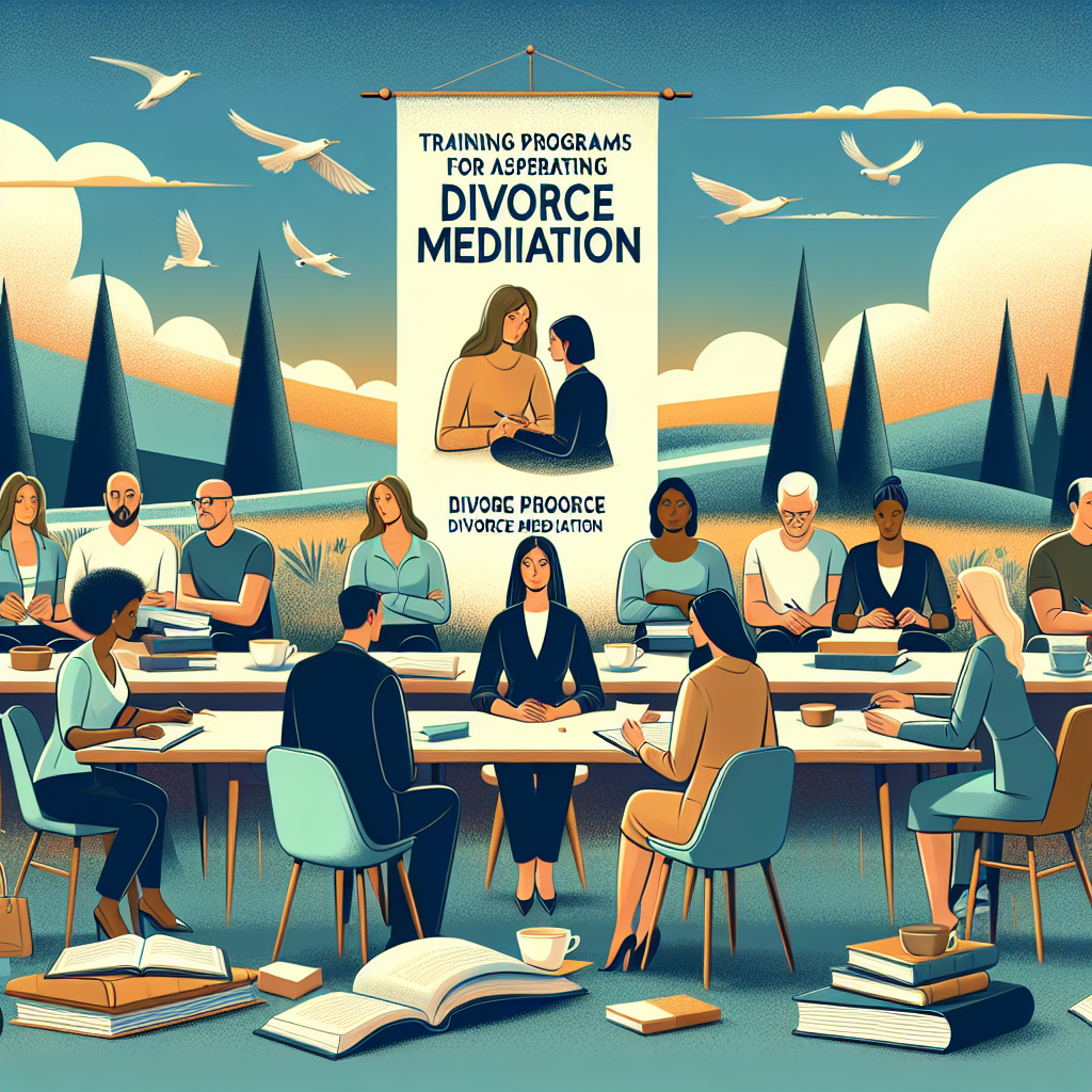 Image related to Training Programs for Aspiring Divorce Mediators