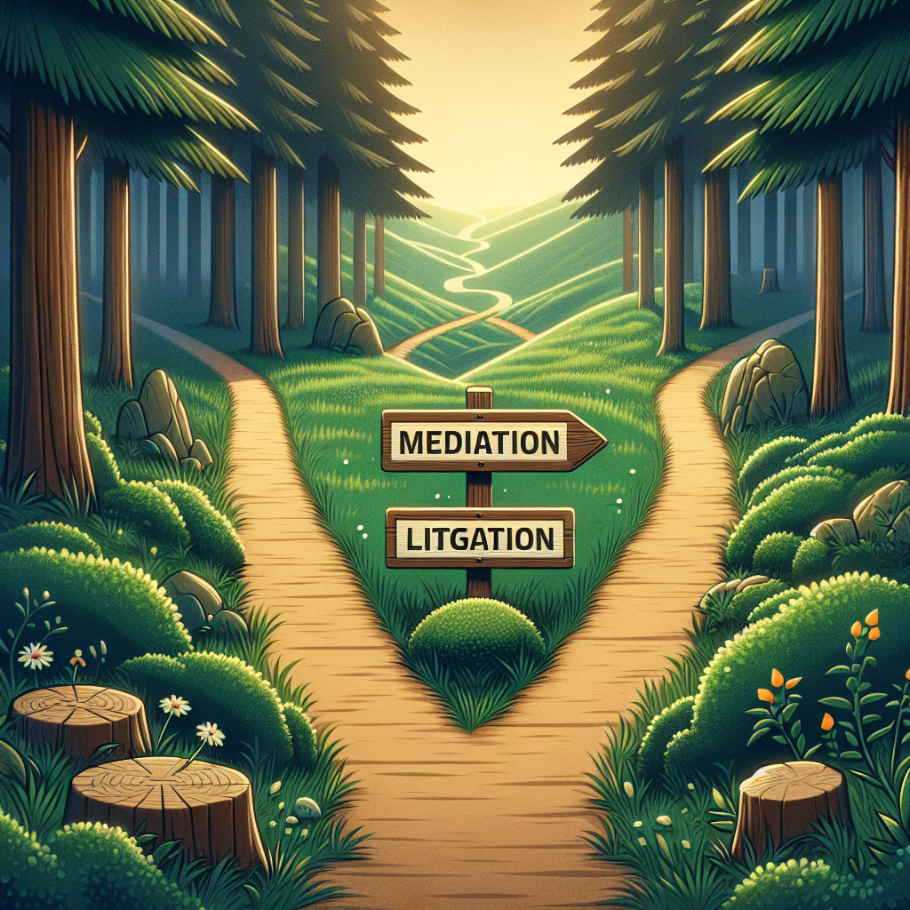 Image related to Long-Term Effects of Mediation vs. Litigation